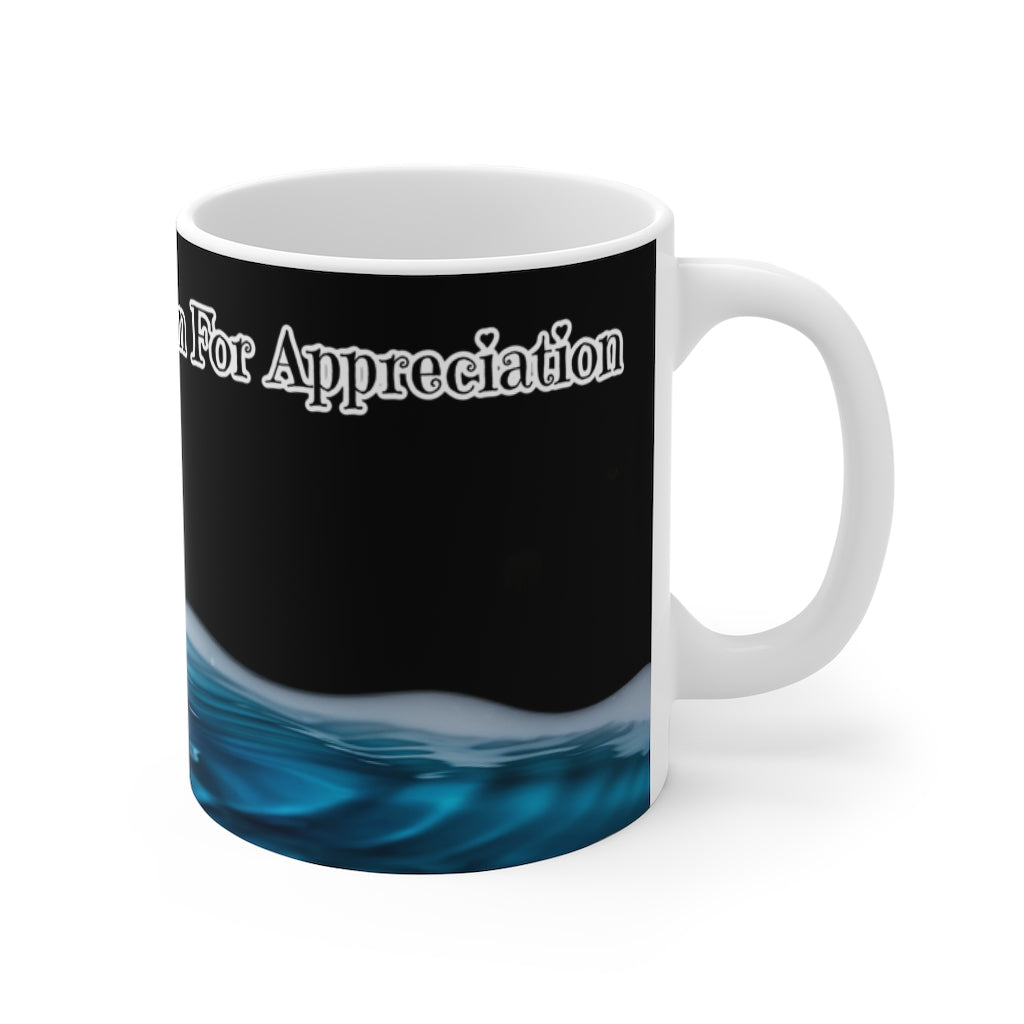 Trade Your Expectation For Appreciation - Tony Robbins Quote - Coffee or Tea Mug 11oz