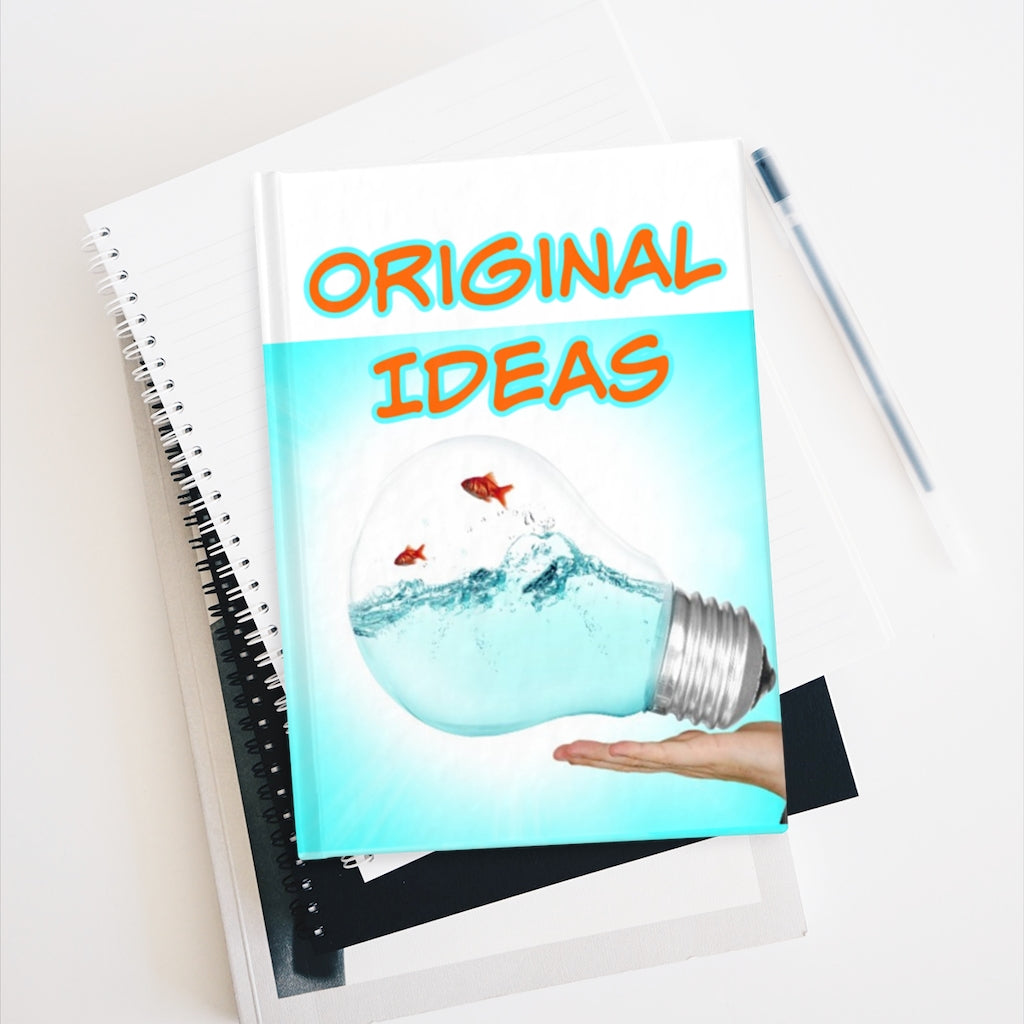 Hard Journal - Ruled Line Writing Journal. Original Ideas
