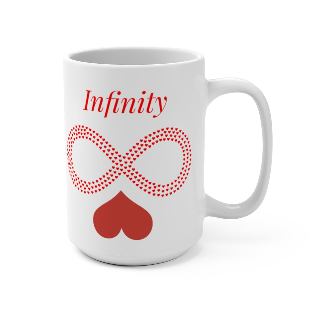 Infinity Symbol - I Heart Infinity Mug 15oz