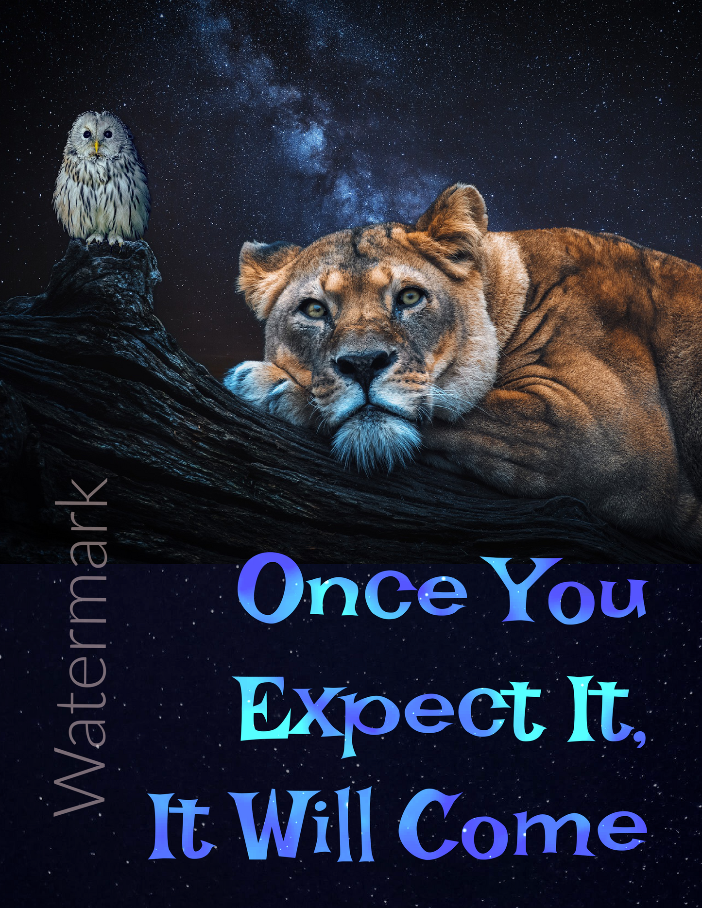 Once You Expect It, It Will Come - Abraham Hicks - Instant Wall Art