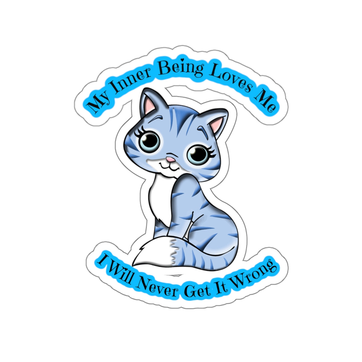 My Inner Being Loves Me - LOA Kiss-Cut Stickers